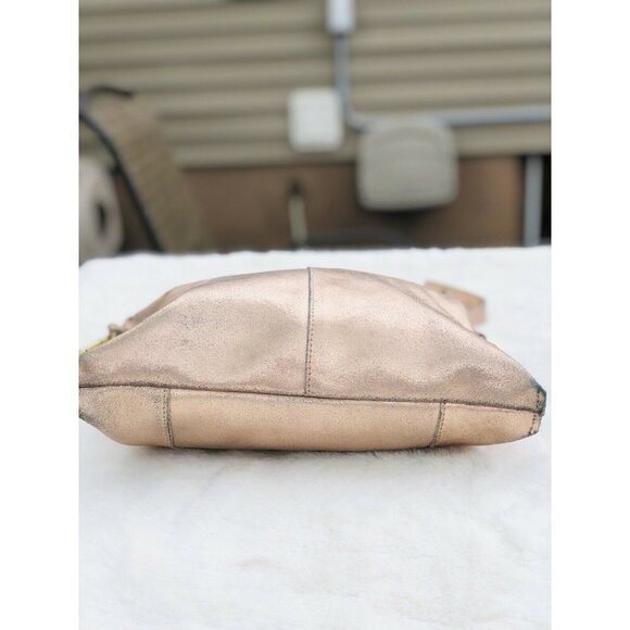 Aimee Kestenberg Pink Crossbody Bag Glossy Leather - Picture 4 of 5